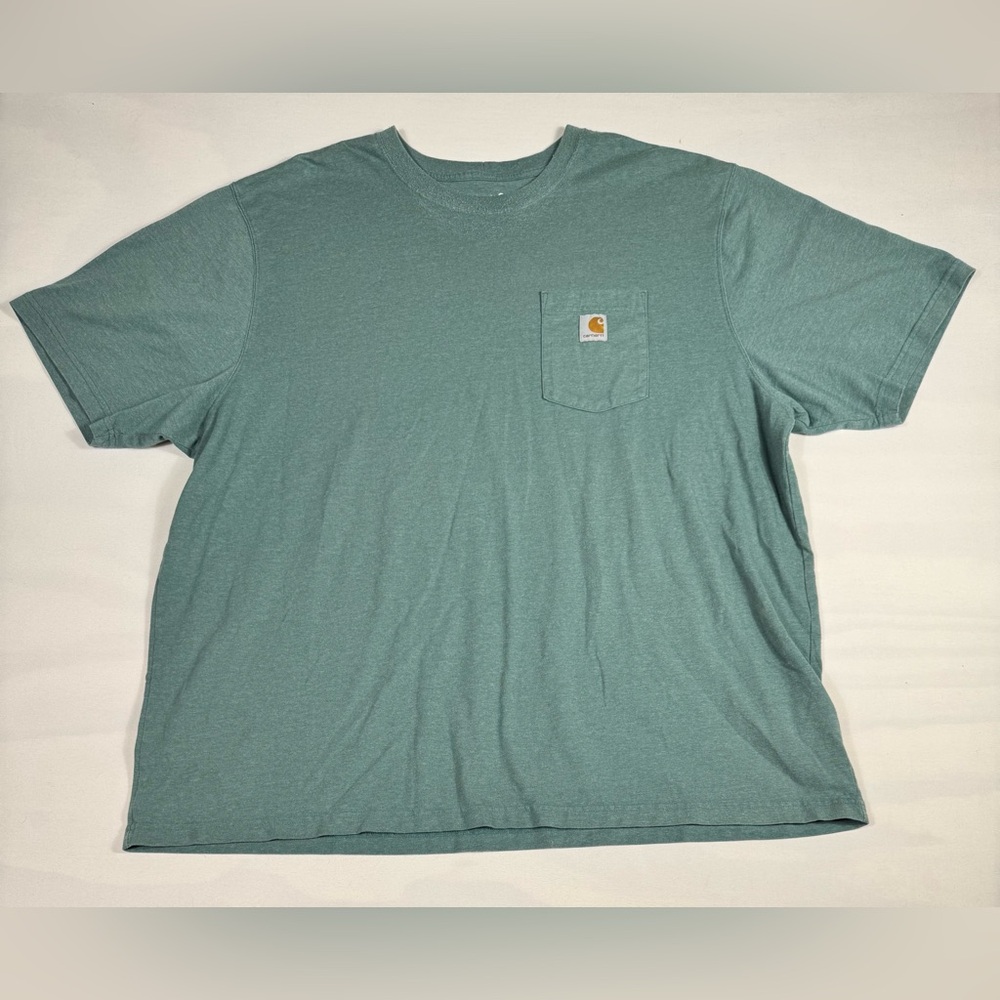 Carhartt Loose Fit Short Sleeve Crew Neck T-Shirt Men’s 3XL Light Blue